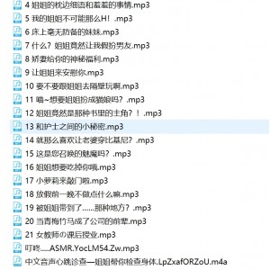 雷电将军合集：34部视频，总大小1.4g，百度盘下载